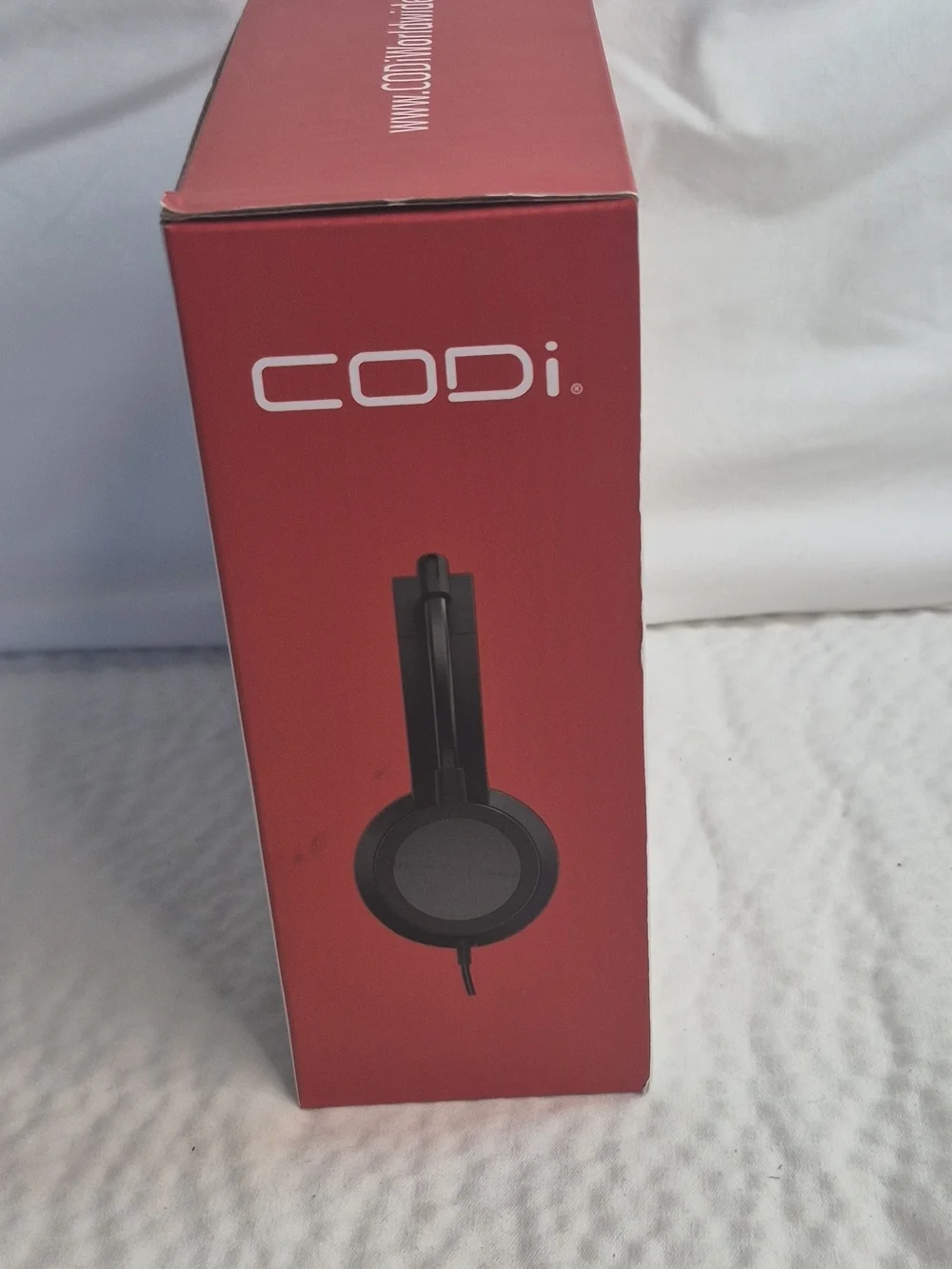 CODi Noise Cancelling USB-A Headset Boom Mic Vol/Mute Black 5ft A04508